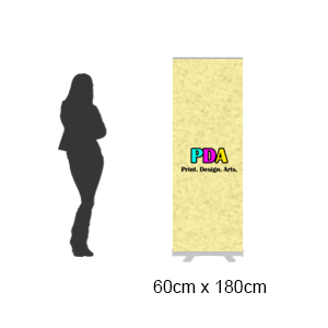 Budget Series Pull Up Roll Up Banner Stand (60 x 180cm)