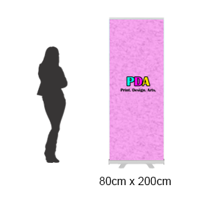 Budget Series Pull Up Roll Up Banner Stand (80 x 200cm)