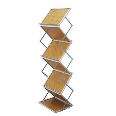Brochure Stand Wood A3 - Side