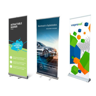 Pull Up / Roll Up Banner Stand